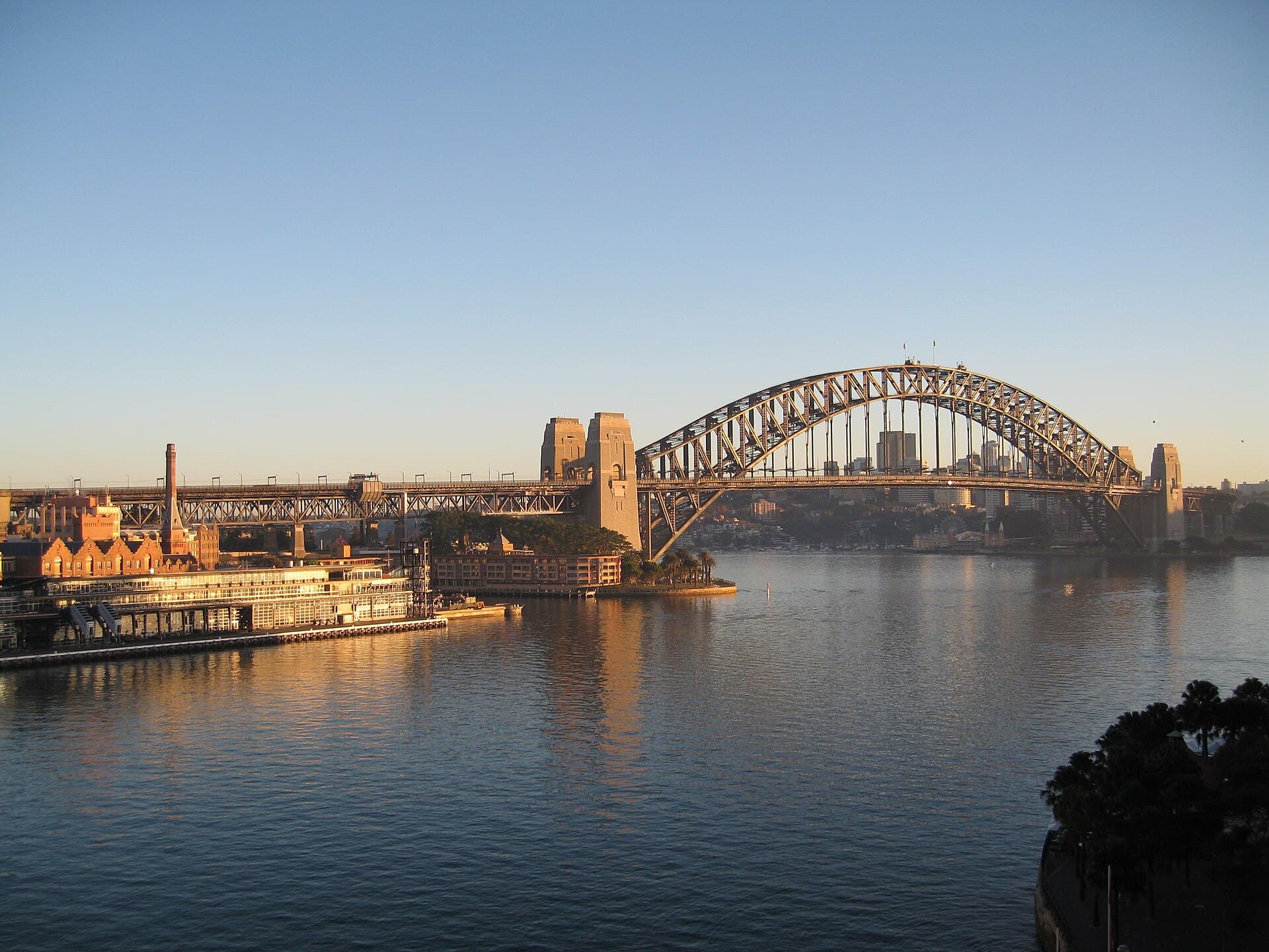 Sydney Harbour Bridge in early light
